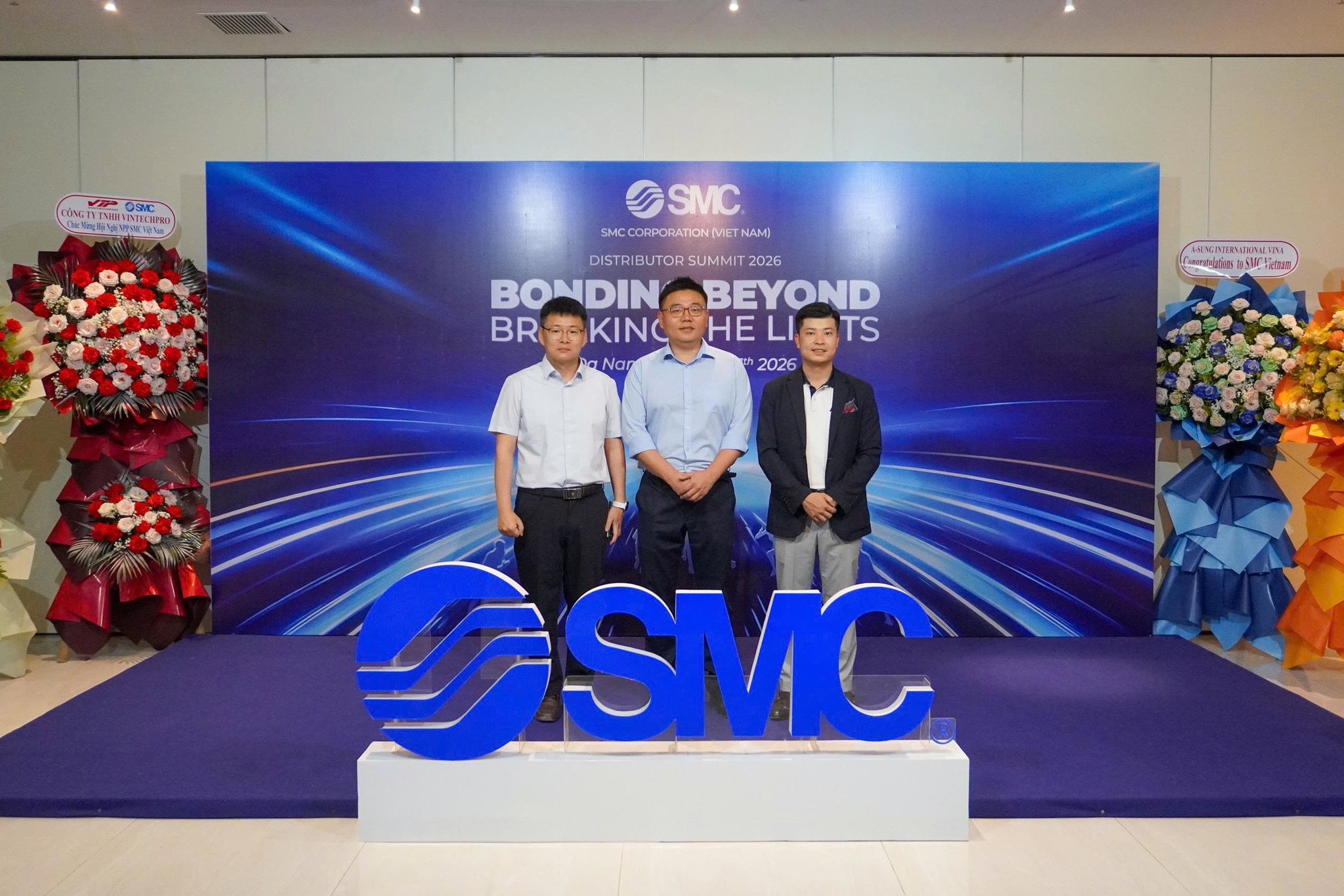 A-SUNG INTERNATIONAL VINA THAM DỰ HỘI NGHỊ NHÀ PHÂN PHỐI CỦA SMC Việt Nam - CÙNG KẾT NỐI, CÙNG BỨT PHÁ