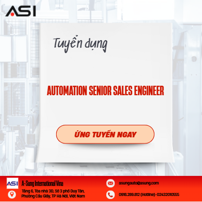 TUYỂN DỤNG – AUTOMATION SENIOR SALES ENGINEER