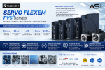 ĐỘNG CƠ SERVO FLEXEM FV5 SERIES – GIẢI PHÁP ĐIỀU KHIỂN CHUYỂN ĐỘNG CHÍNH XÁC CHO TỰ ĐỘNG HÓA CÔNG NGHIỆP