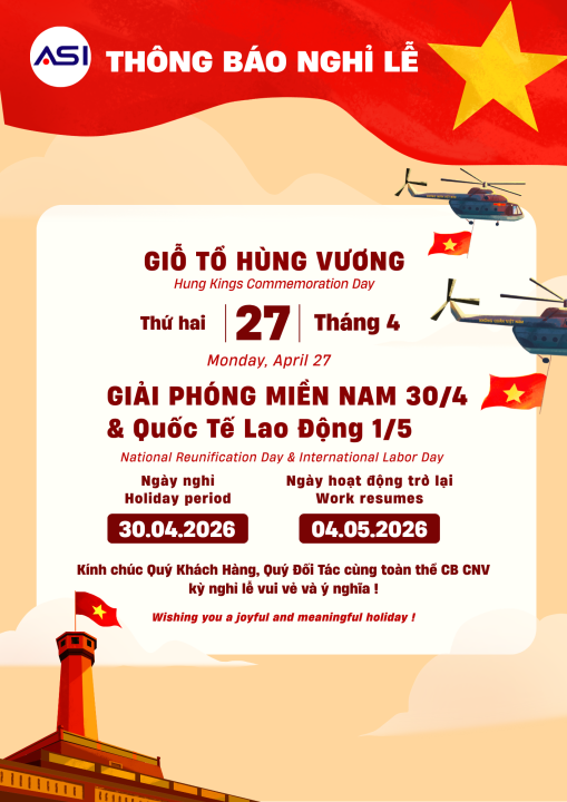 THÔNG BÁO NGHỈ LỄ